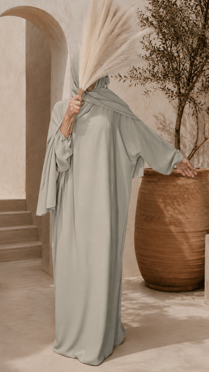 Abaya Hijab Intégré 1m80