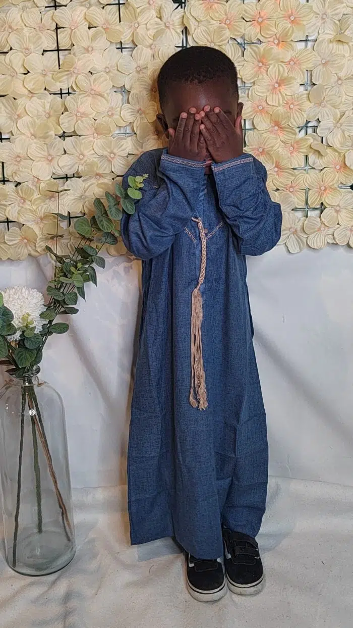 Qamis manche longue en LIN