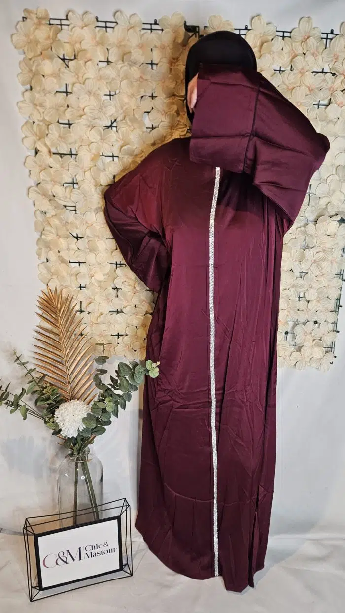 Abaya deluxe strass
